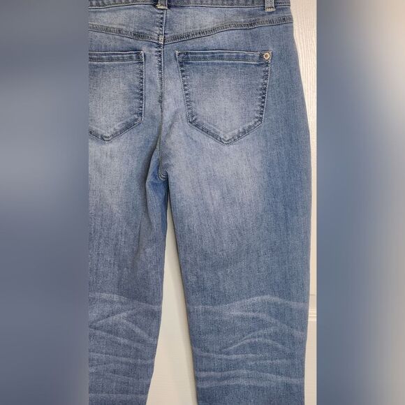 INC Denim Boyfriend 2/26 Light Blue High Rise Distressed Women’s Jeans - Picture 8 of 8